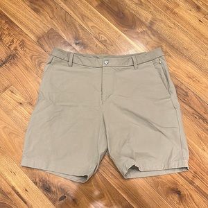 38” Lululemon shorts. 9”